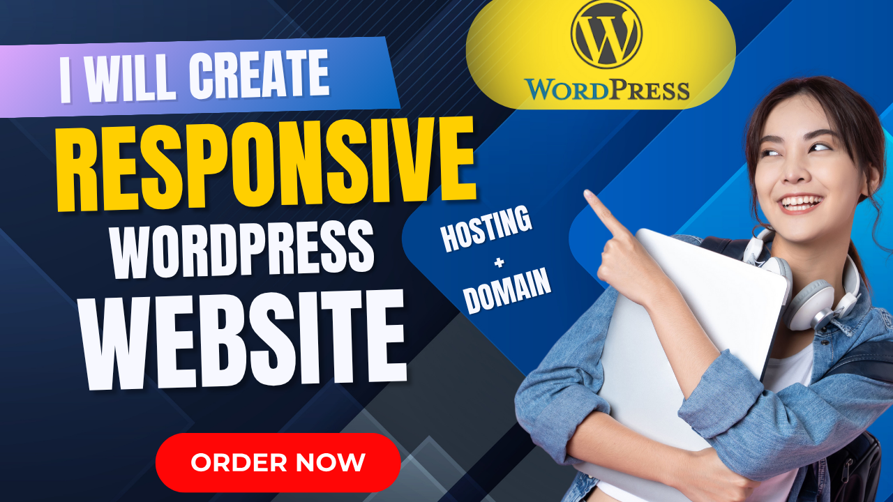 I will Create a Professional SEO-friendly, Google-friendly website